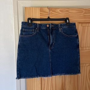 Forever 21 blue jean skirt